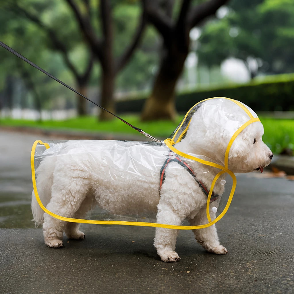 Waterproof Four-Leg Dog Raincoat