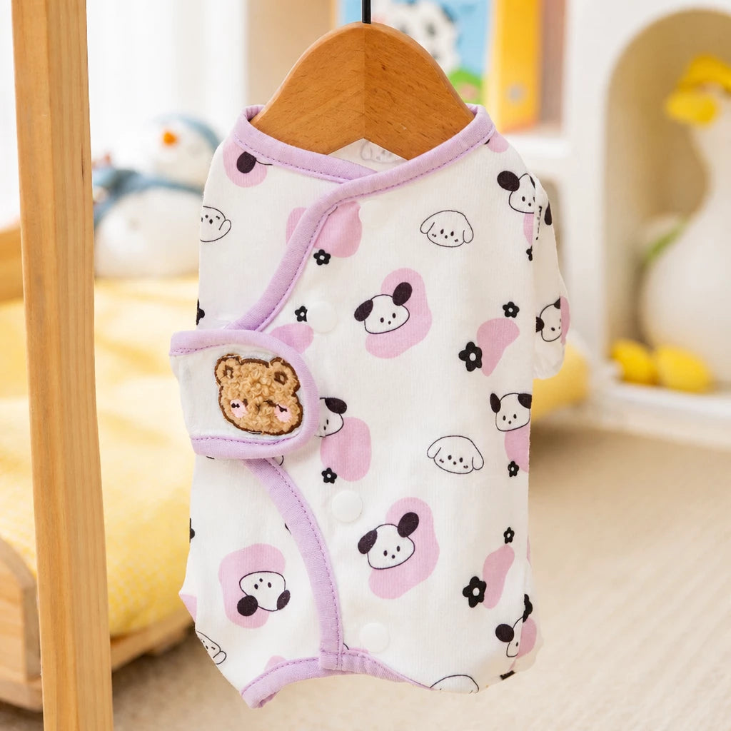 Teddy Bear Four-Leg Pet Outfit for Small Dogs & Cats