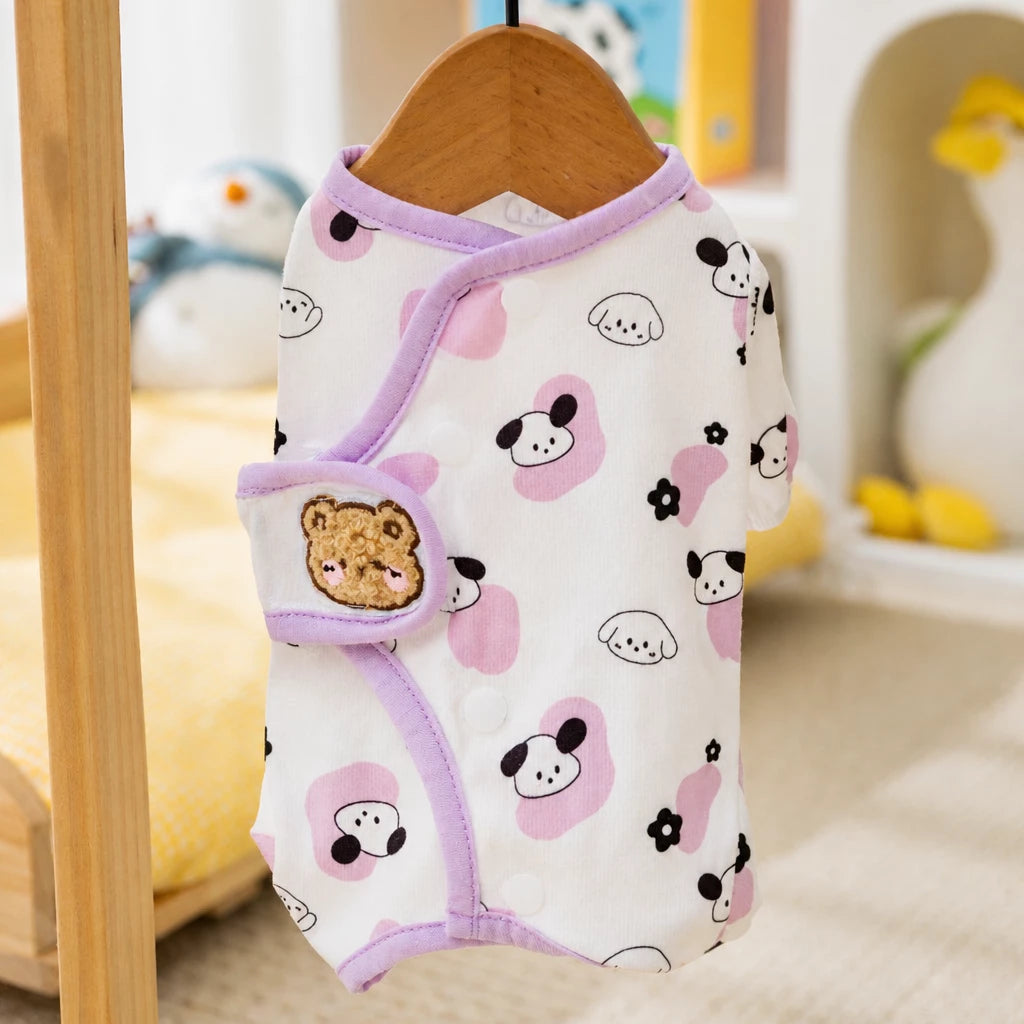 Teddy Bear Four-Leg Pet Outfit for Small Dogs & Cats