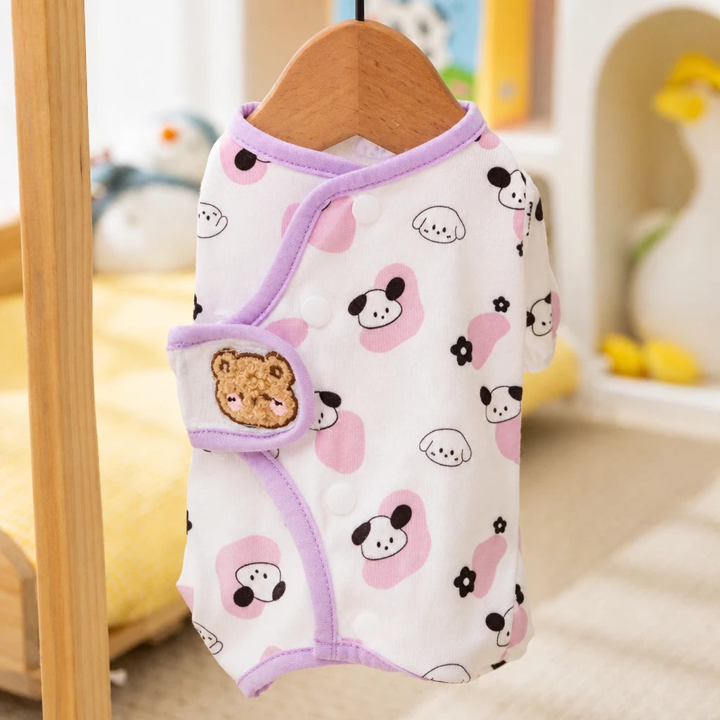 Teddy Bear Four-Leg Pet Outfit for Small Dogs & Cats