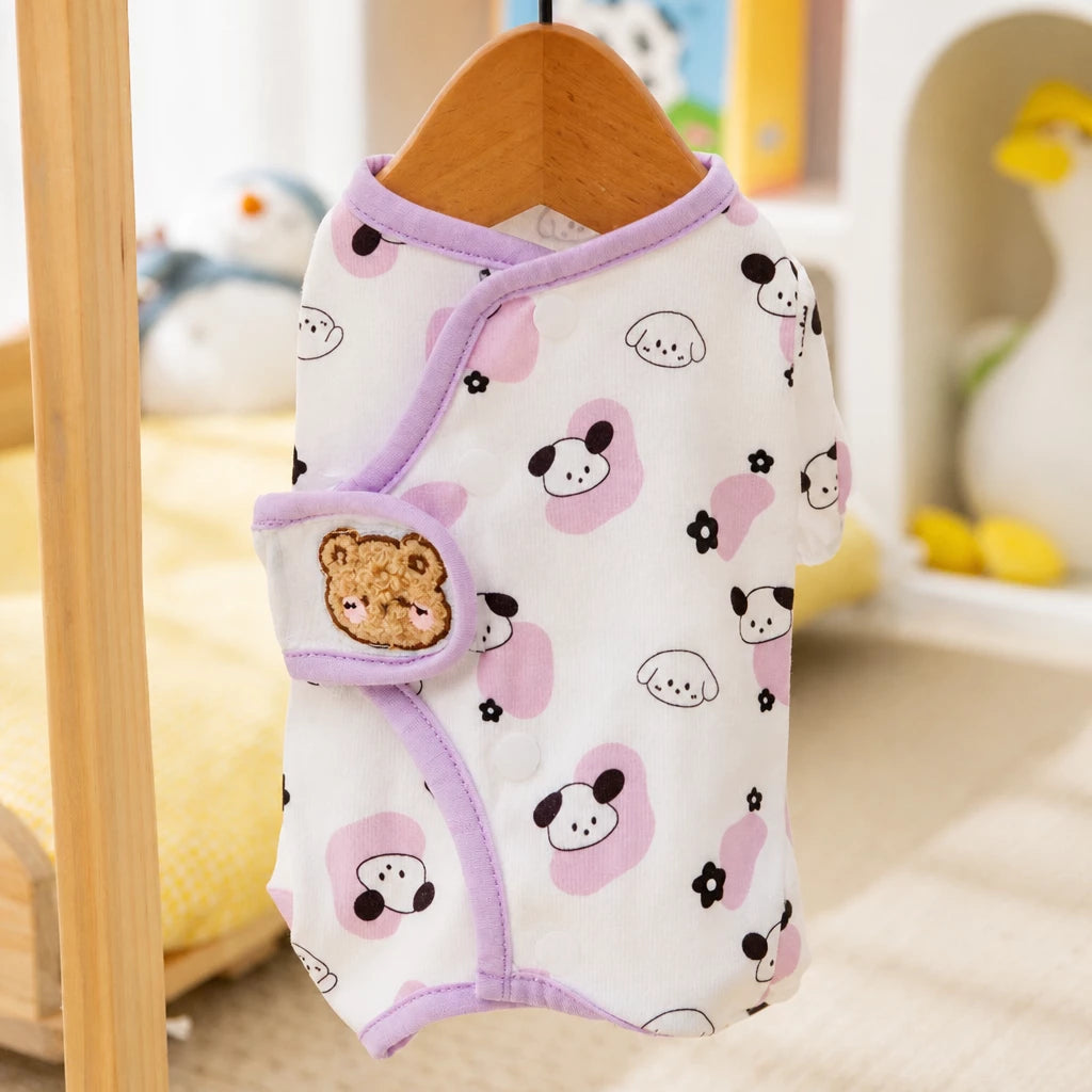 Teddy Bear Four-Leg Pet Outfit for Small Dogs & Cats
