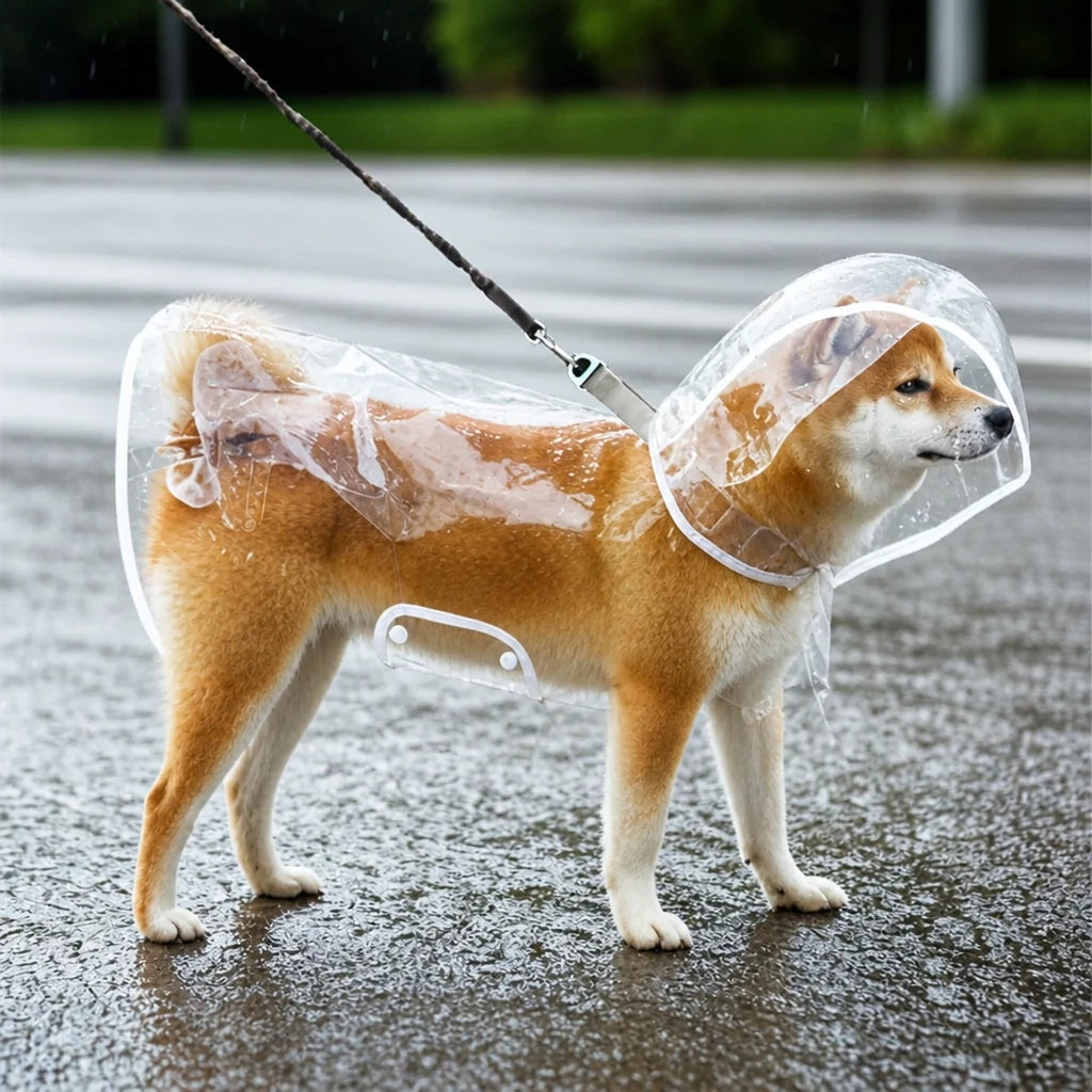 EVA Rain Poncho for Dogs