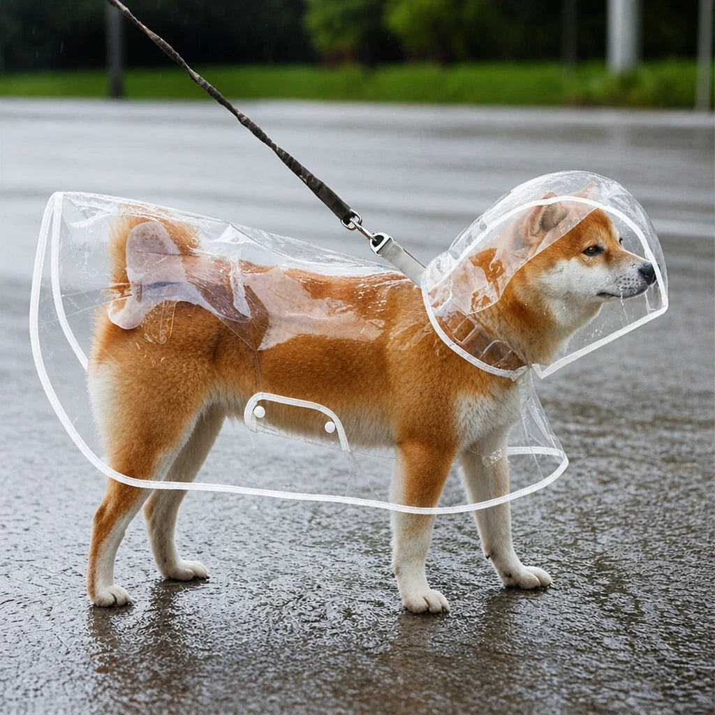 EVA Rain Poncho for Dogs
