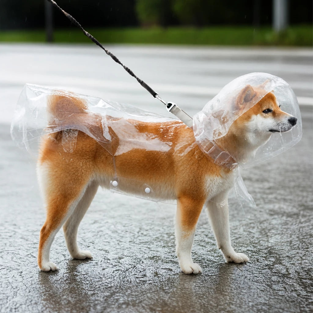 EVA Rain Poncho for Dogs