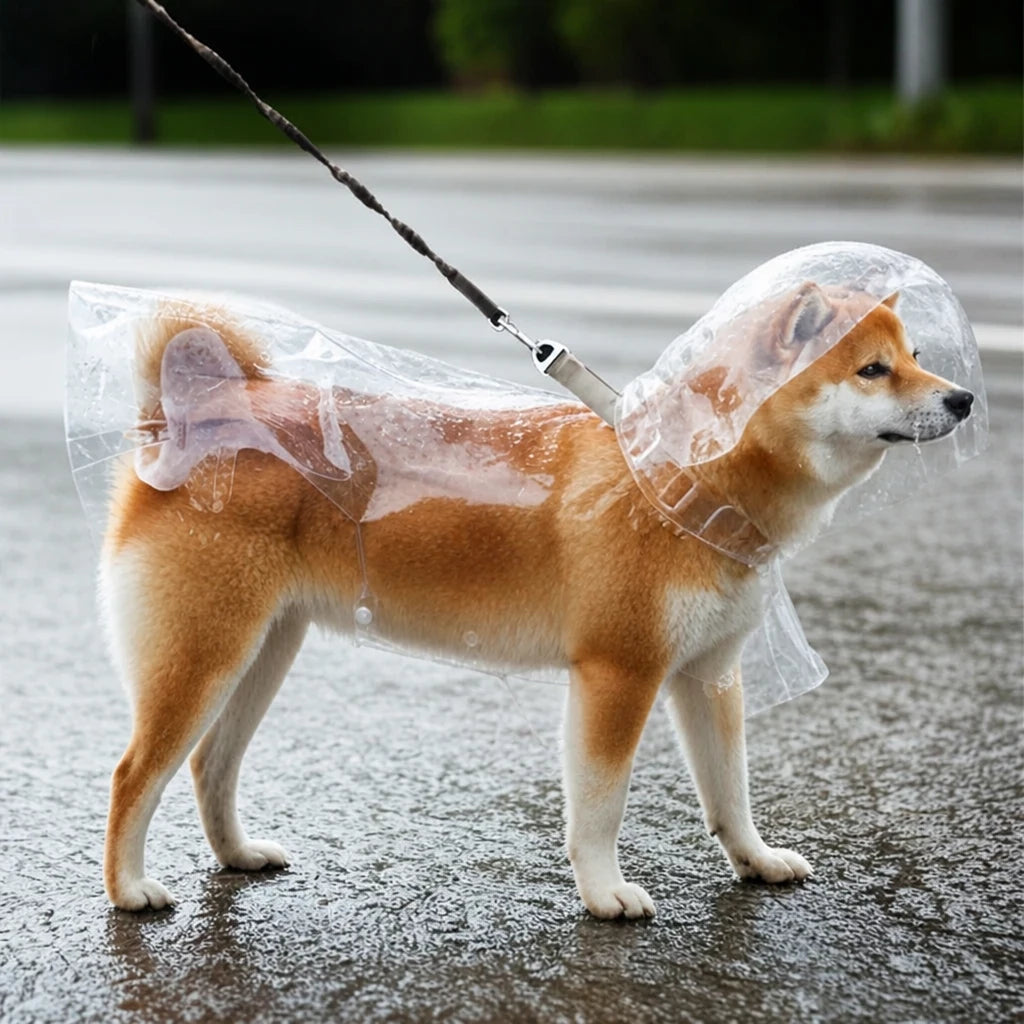 EVA Rain Poncho for Dogs