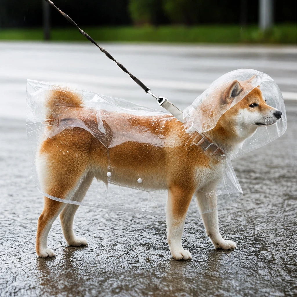EVA Rain Poncho for Dogs