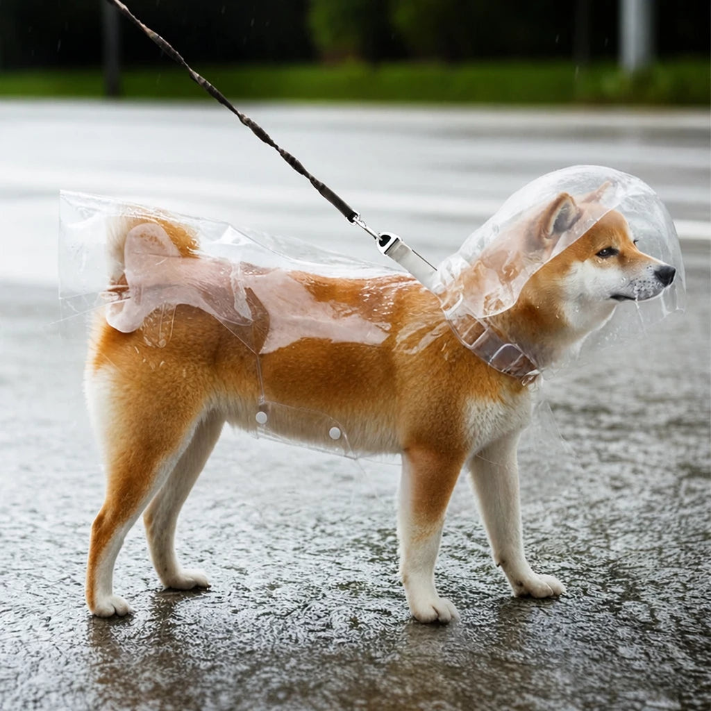 EVA Rain Poncho for Dogs