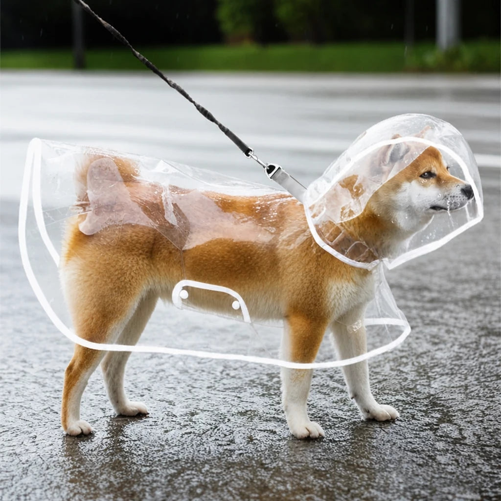 EVA Rain Poncho for Dogs