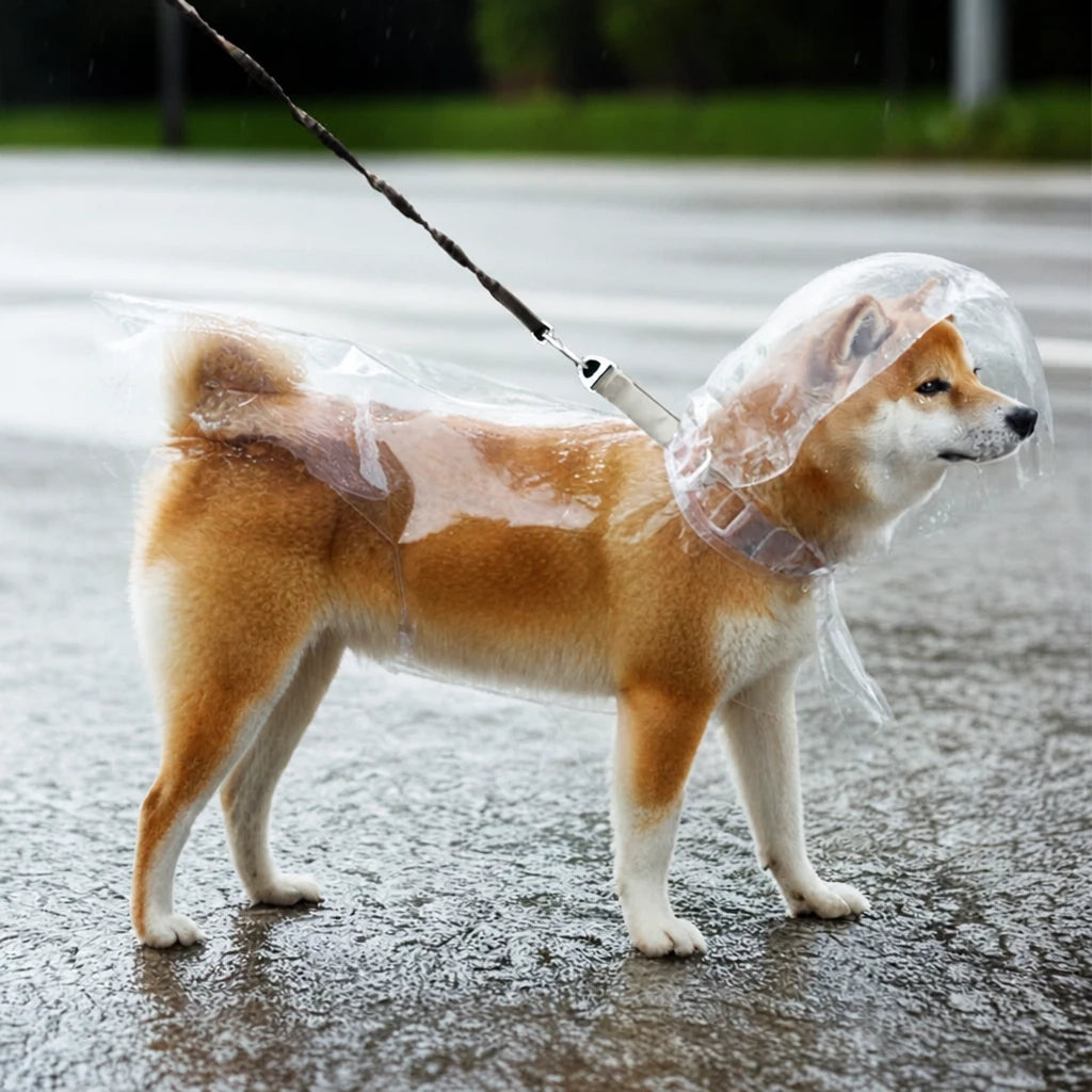 EVA Rain Poncho for Dogs