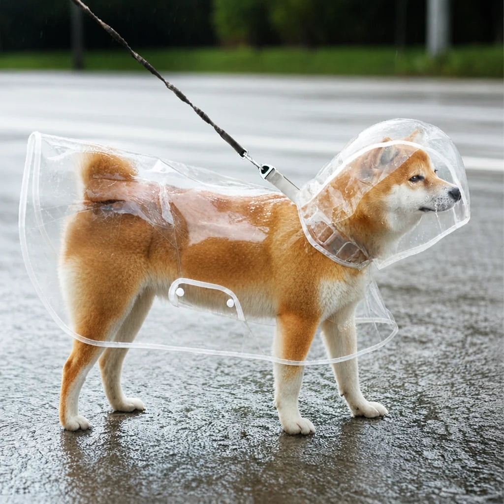 EVA Rain Poncho for Dogs