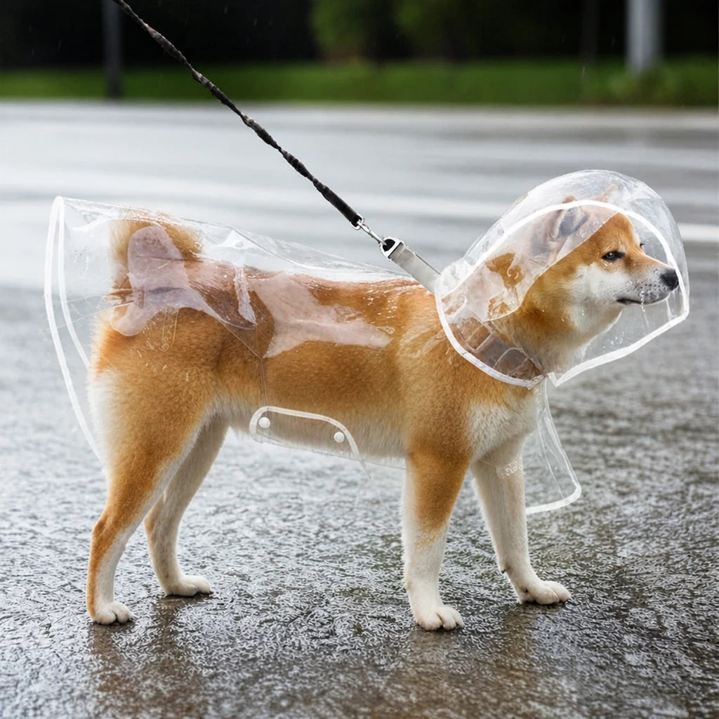 EVA Rain Poncho for Dogs