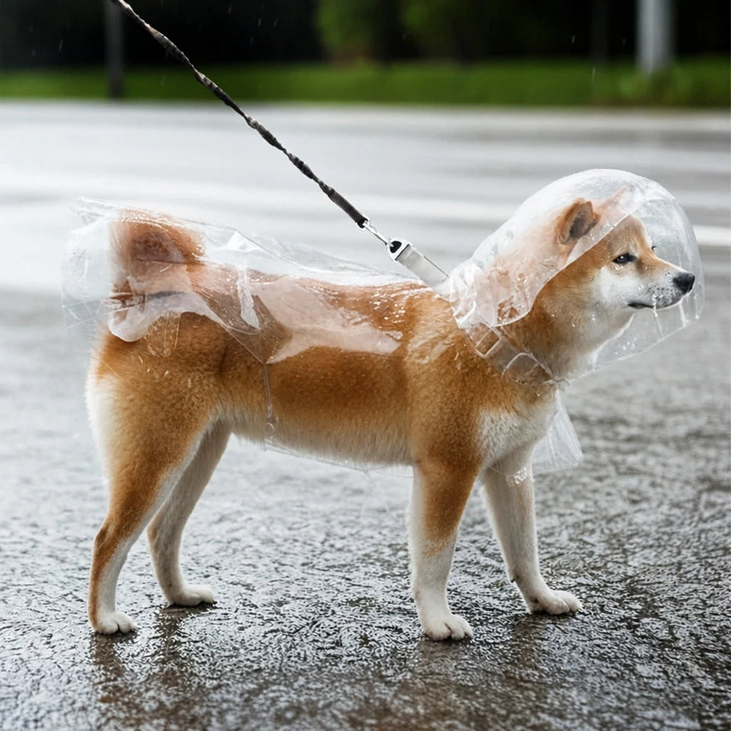 EVA Rain Poncho for Dogs