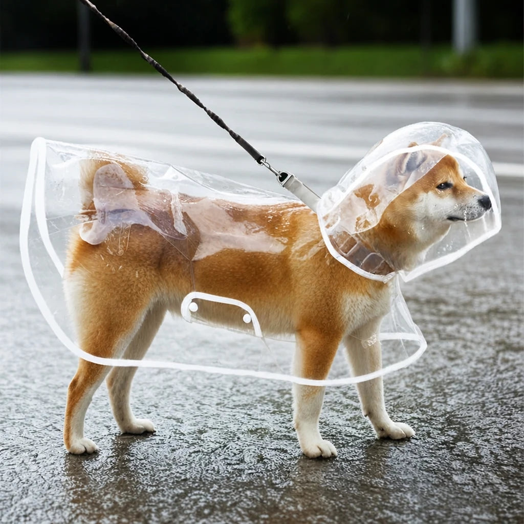 EVA Rain Poncho for Dogs