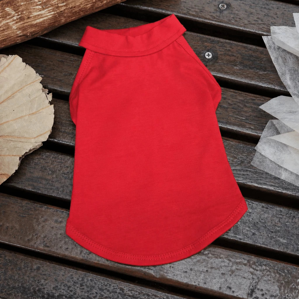 Summer Sleeveless Pet Vest for Dogs and Cats