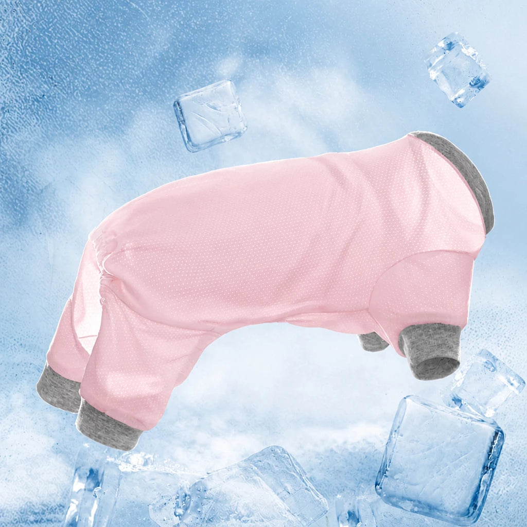 Lightweight Four-Leg Summer Shirt for Small Dogs