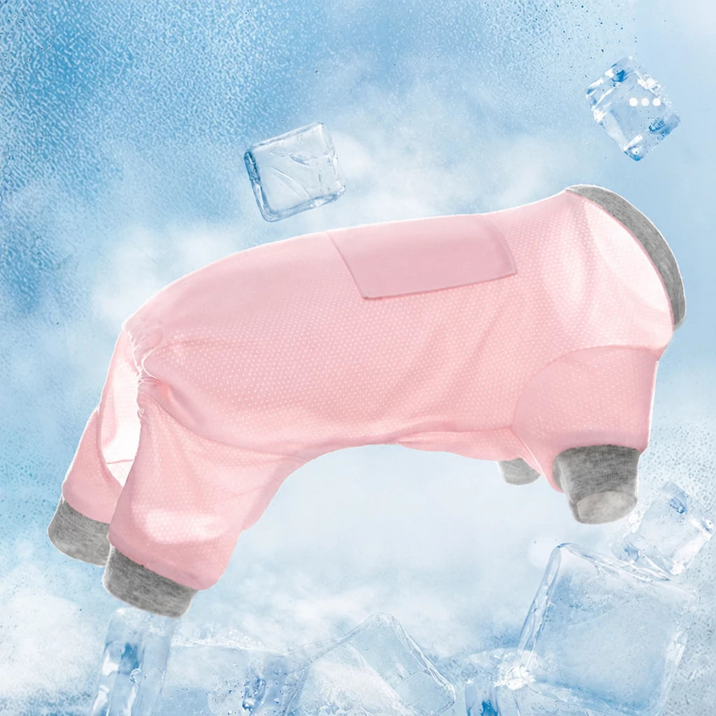 Lightweight Four-Leg Summer Shirt for Small Dogs