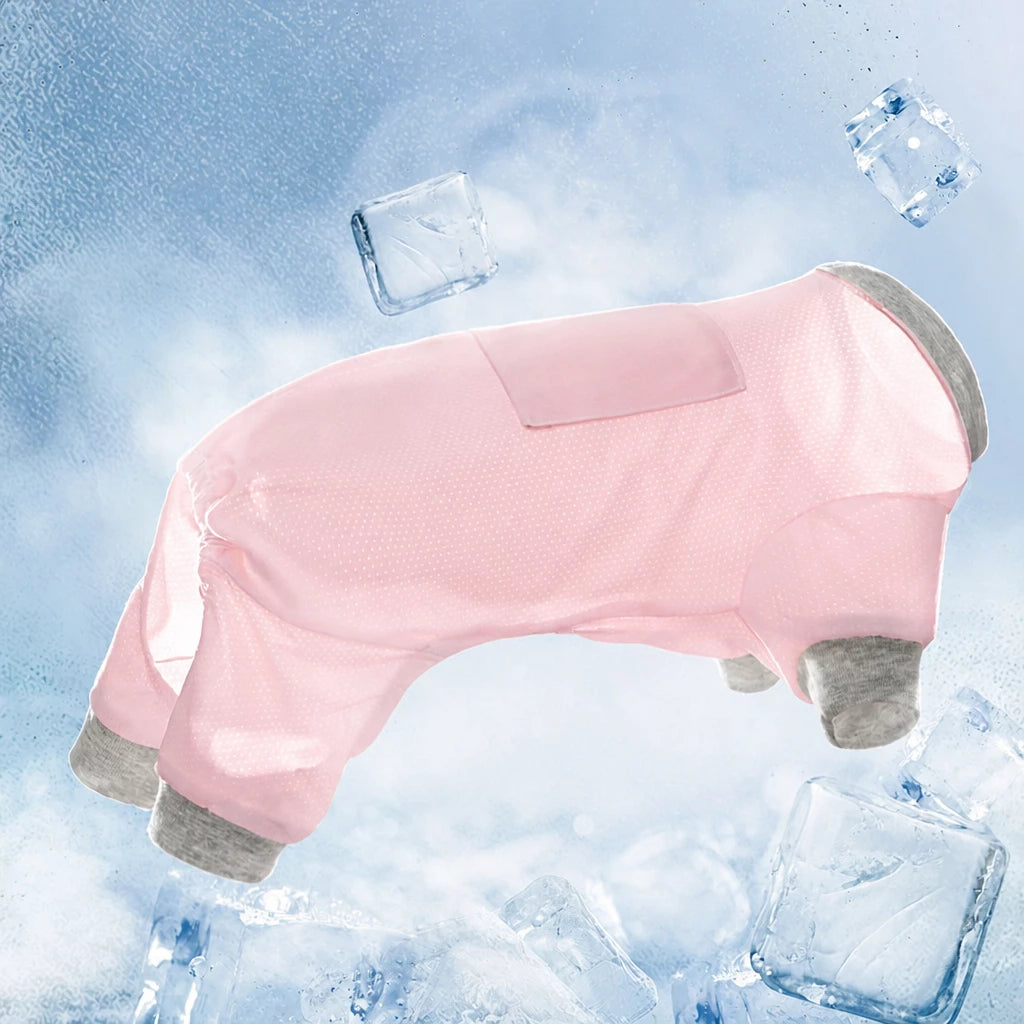 Lightweight Four-Leg Summer Shirt for Small Dogs