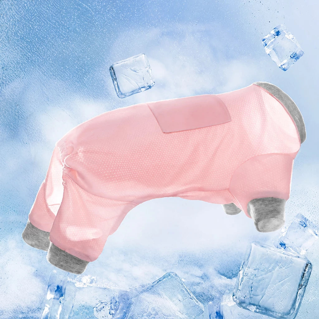 Lightweight Four-Leg Summer Shirt for Small Dogs