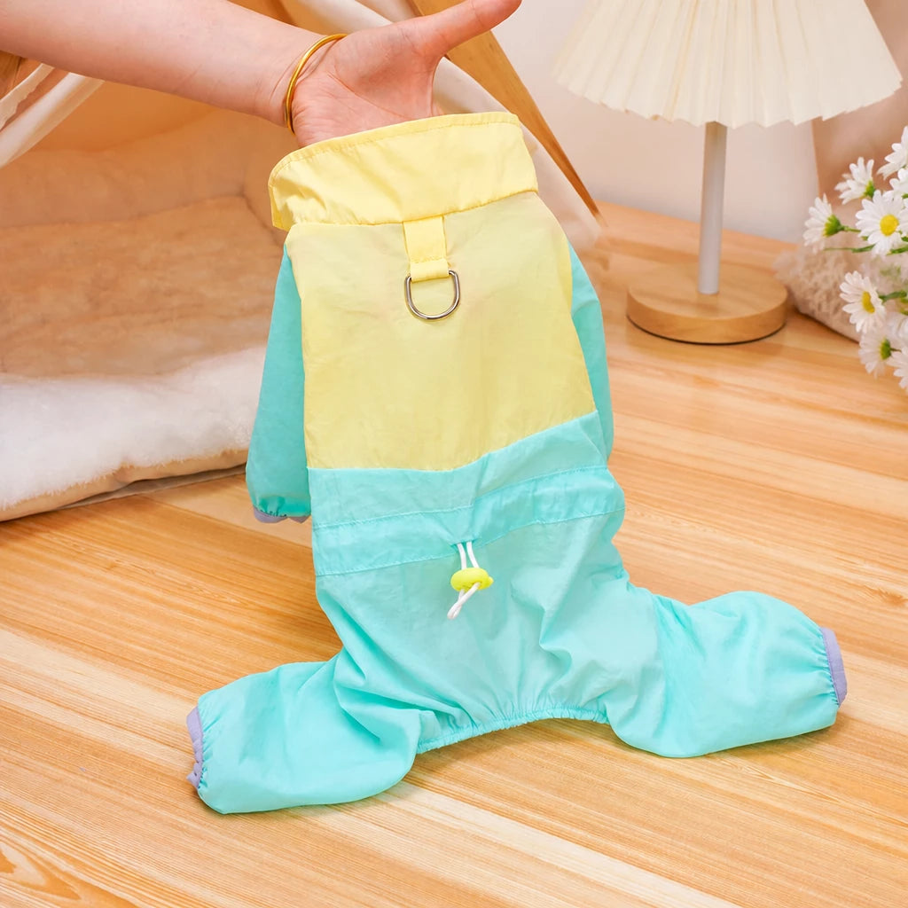 Four-Legged Dog Coat for Outdoor Wear