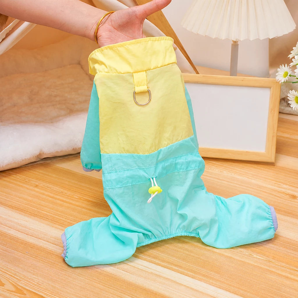Four-Legged Dog Coat for Outdoor Wear
