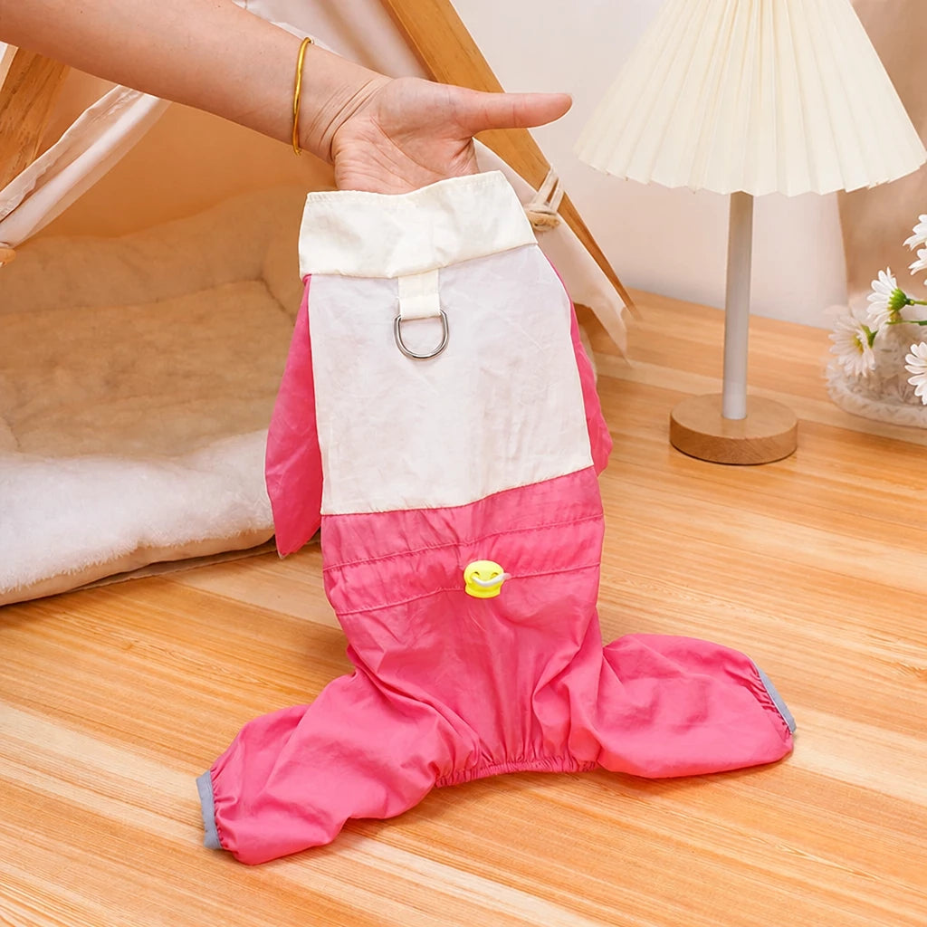 Four-Legged Dog Coat for Outdoor Wear