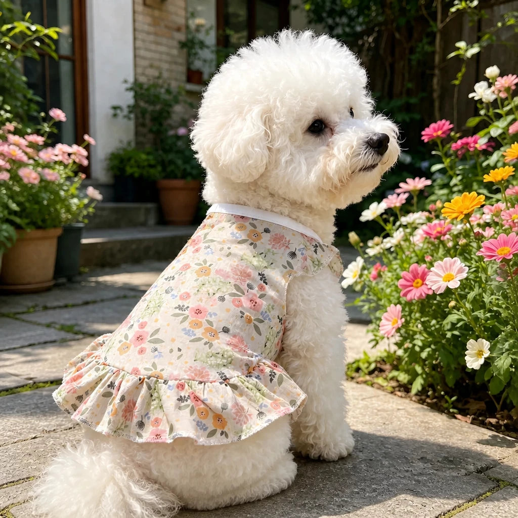 Mesh Pet Dress for Dogs and Cats