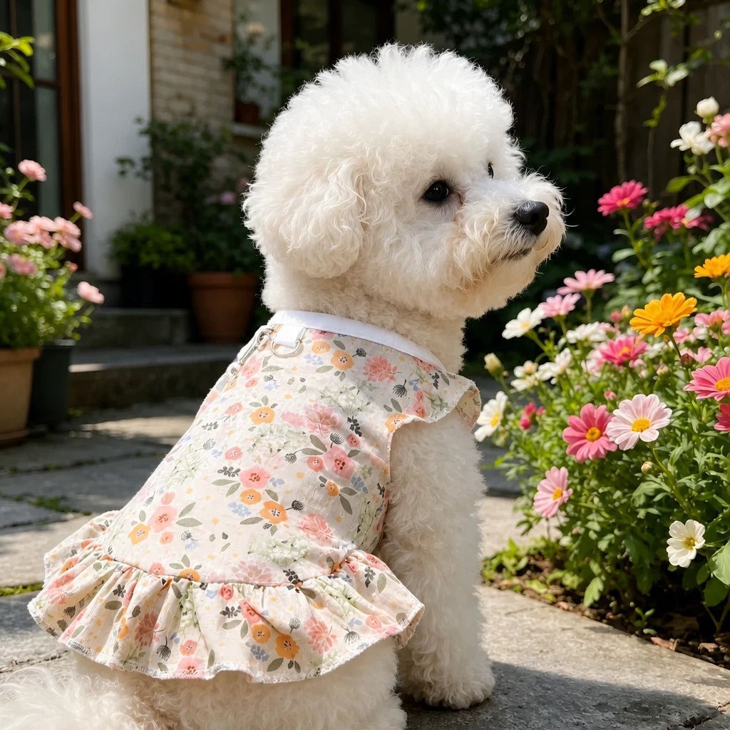 Mesh Pet Dress for Dogs and Cats