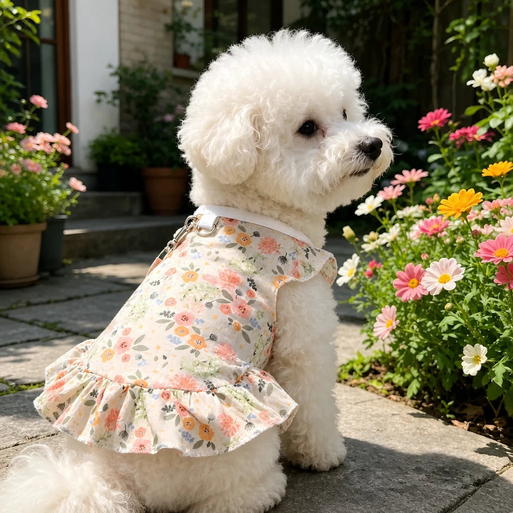 Mesh Pet Dress for Dogs and Cats