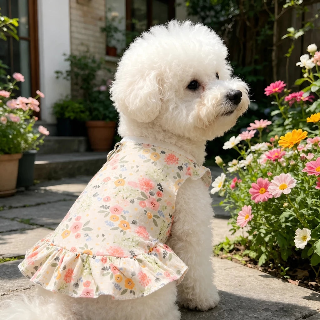 Mesh Pet Dress for Dogs and Cats
