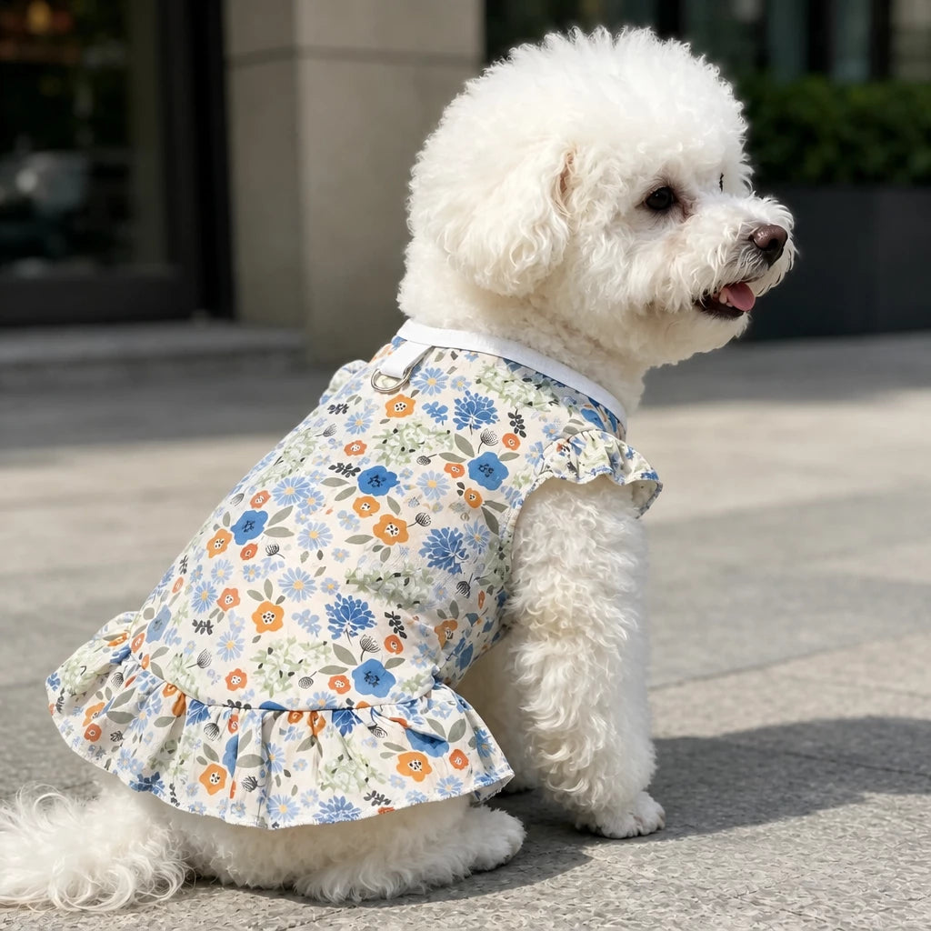 Mesh Pet Dress for Dogs and Cats
