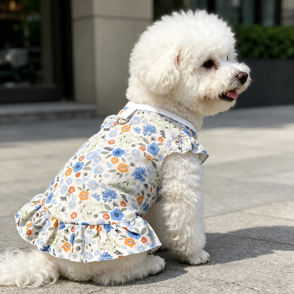 Mesh Pet Dress for Dogs and Cats