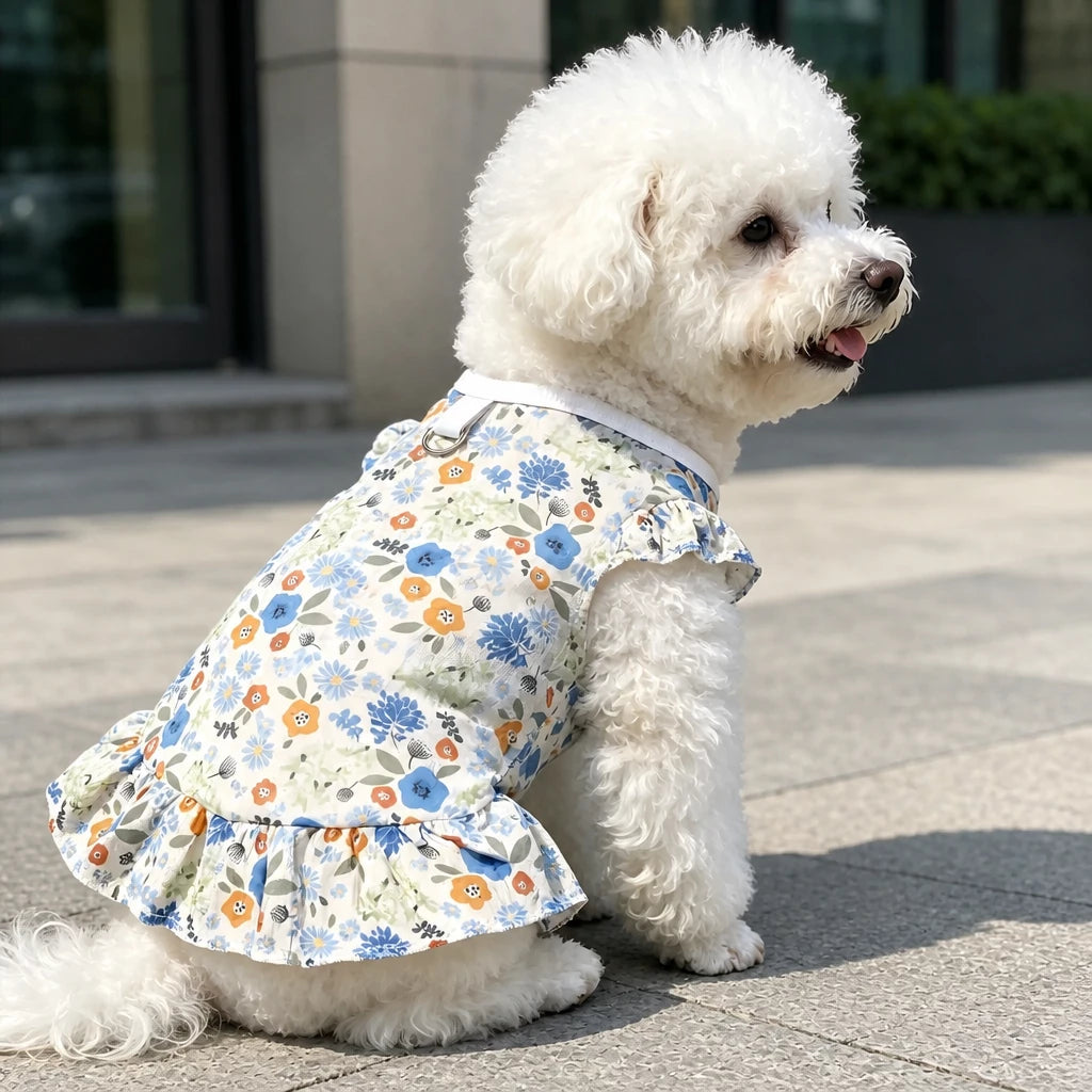 Mesh Pet Dress for Dogs and Cats