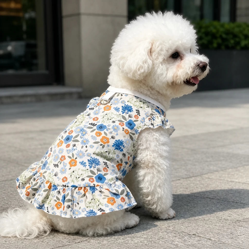 Mesh Pet Dress for Dogs and Cats