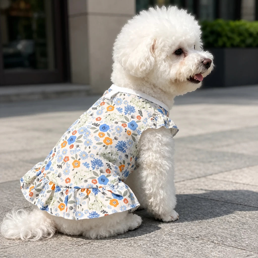 Mesh Pet Dress for Dogs and Cats