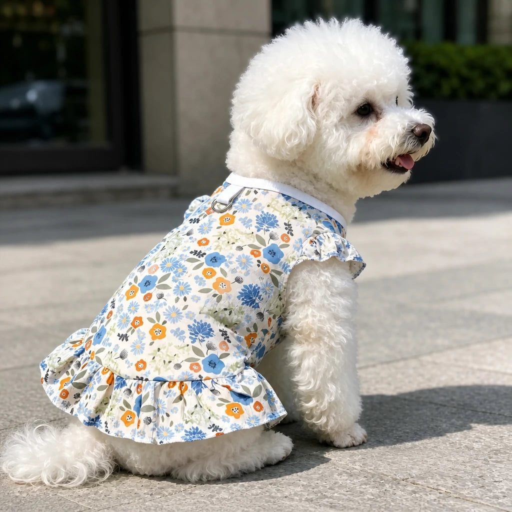 Mesh Pet Dress for Dogs and Cats