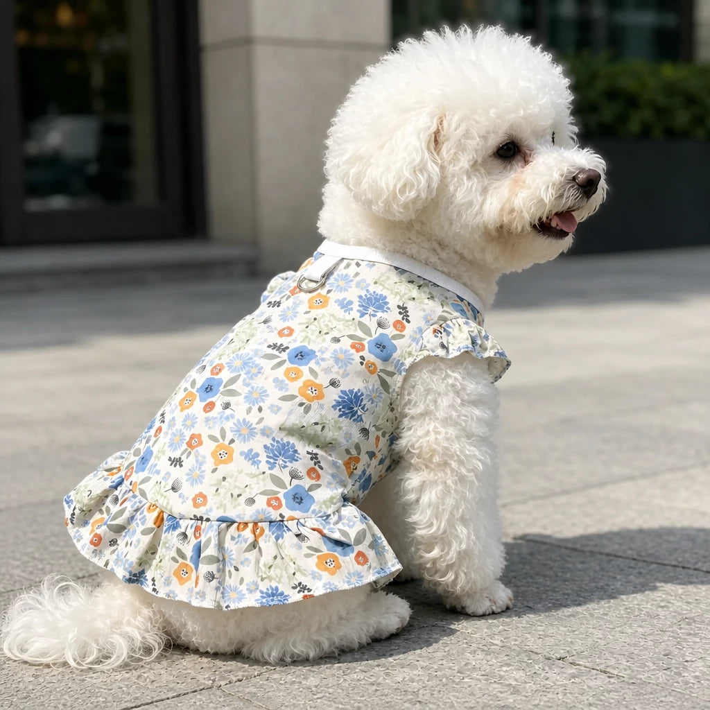 Mesh Pet Dress for Dogs and Cats