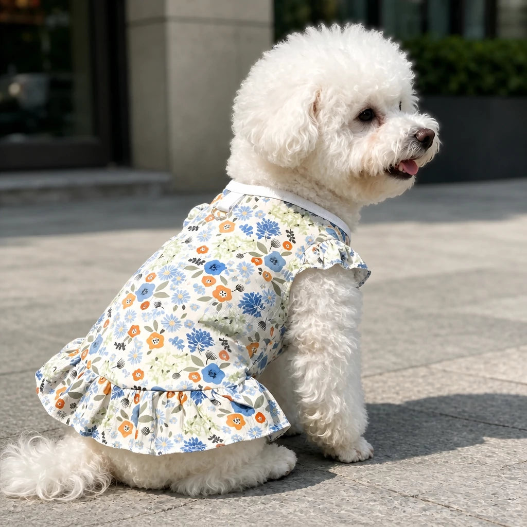 Mesh Pet Dress for Dogs and Cats