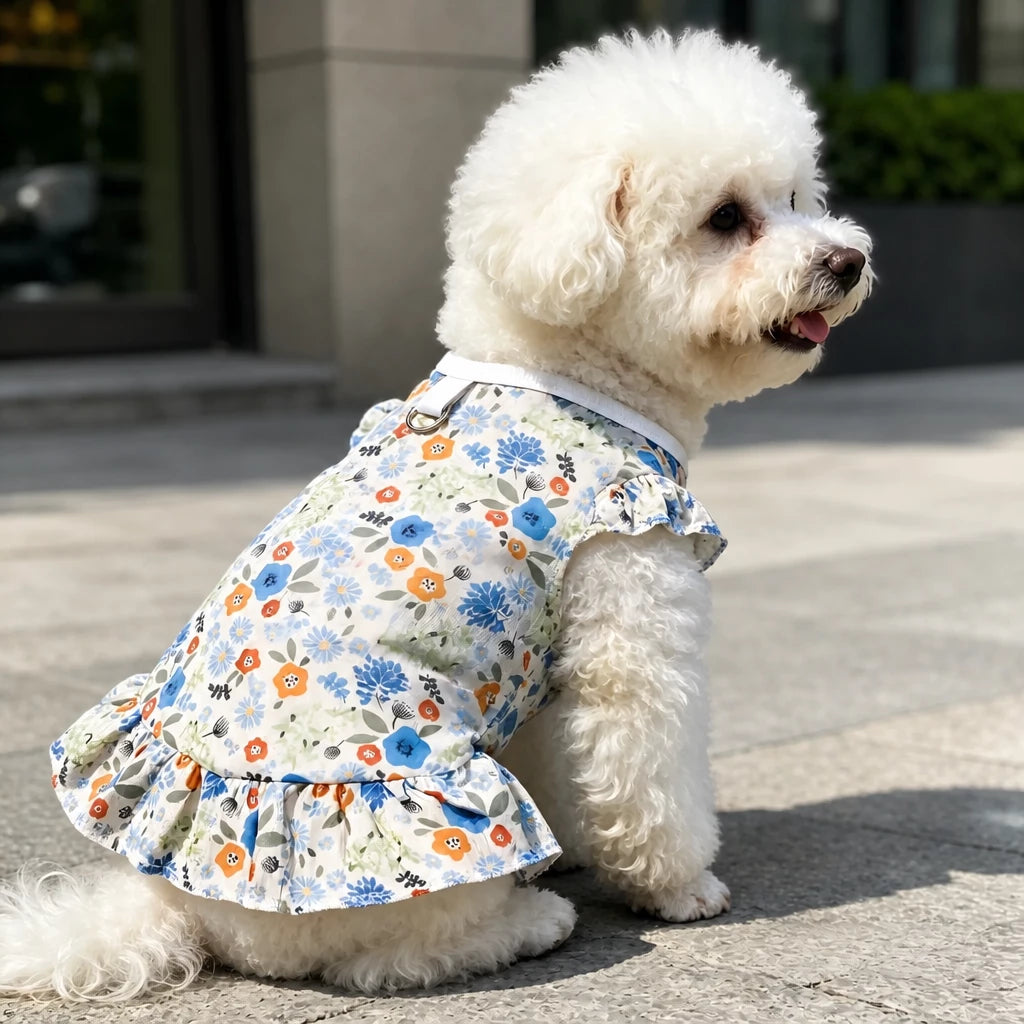 Mesh Pet Dress for Dogs and Cats