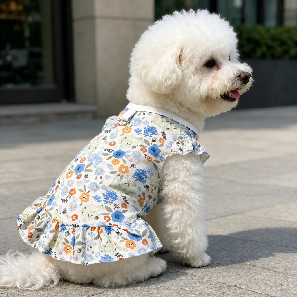 Mesh Pet Dress for Dogs and Cats