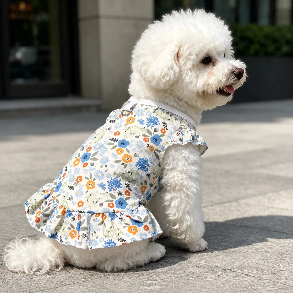 Mesh Pet Dress for Dogs and Cats