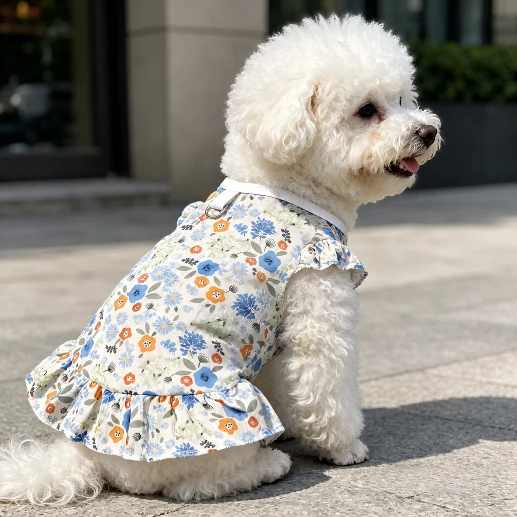 Mesh Pet Dress for Dogs and Cats