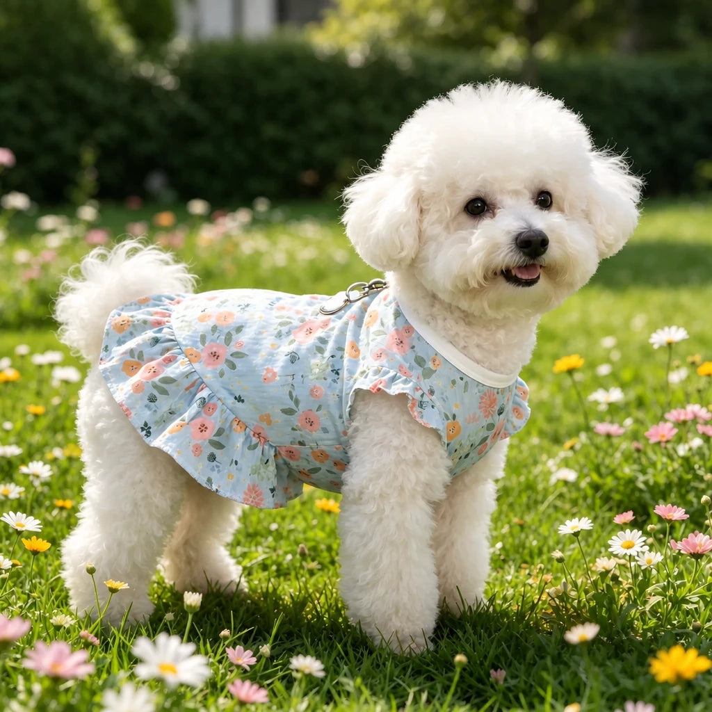 Mesh Pet Dress for Dogs and Cats