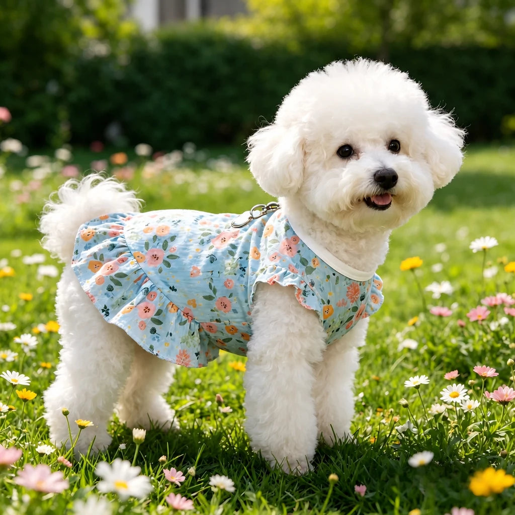 Mesh Pet Dress for Dogs and Cats