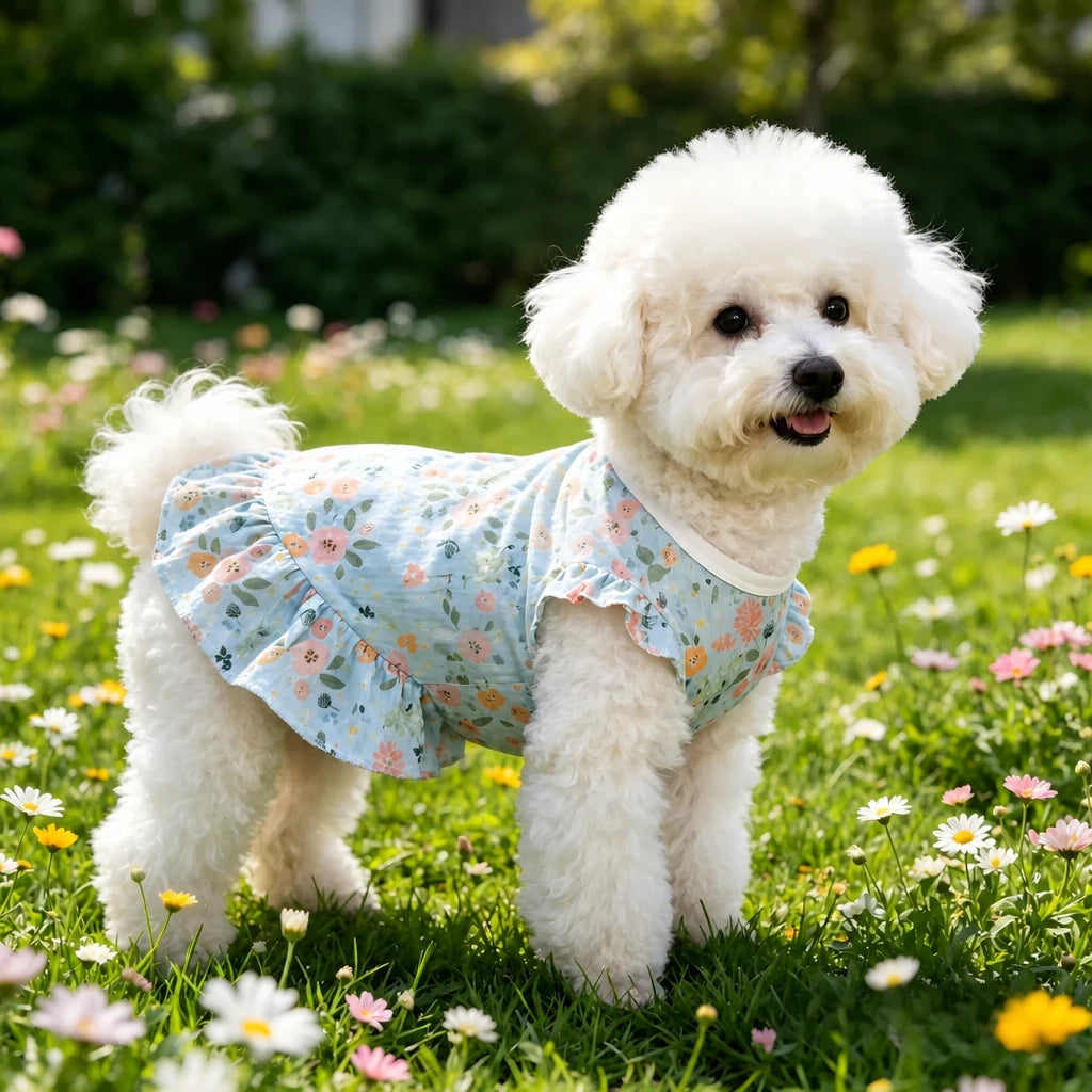 Mesh Pet Dress for Dogs and Cats