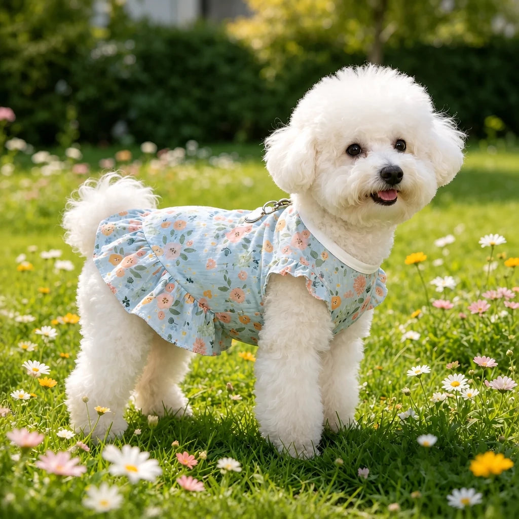 Mesh Pet Dress for Dogs and Cats