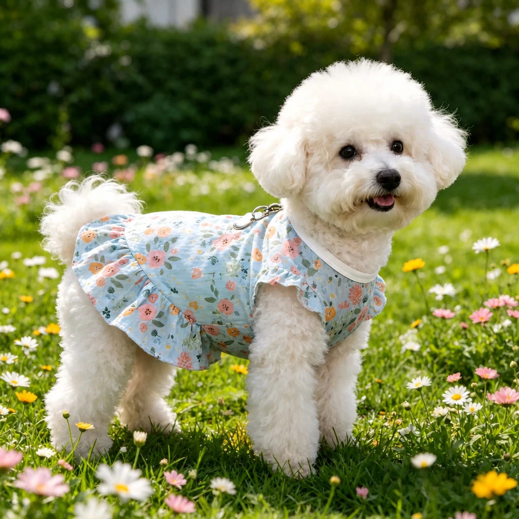 Mesh Pet Dress for Dogs and Cats