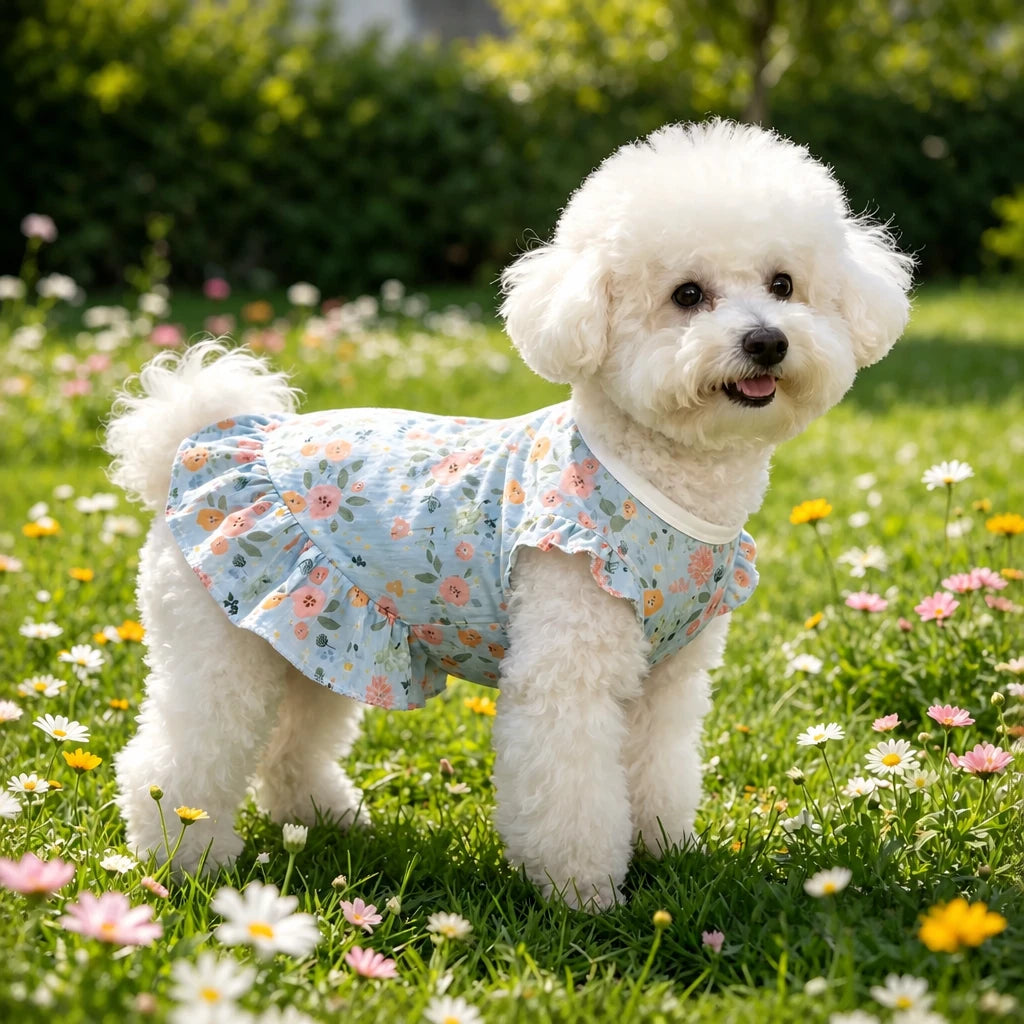 Mesh Pet Dress for Dogs and Cats