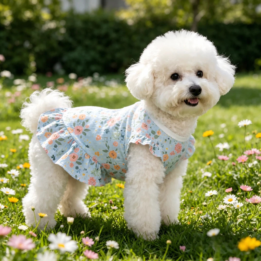 Mesh Pet Dress for Dogs and Cats
