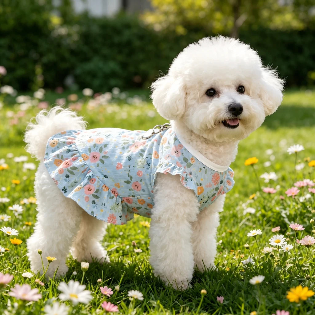 Mesh Pet Dress for Dogs and Cats