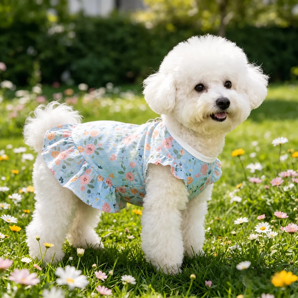 Mesh Pet Dress for Dogs and Cats